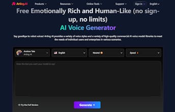 Free AI Voice Generator Online gallery image