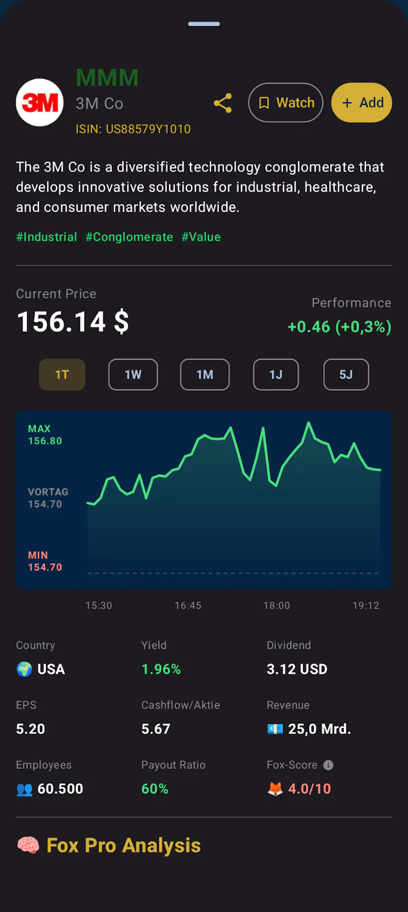 Dividend Fox - your Dividend Tracker screenshot 5