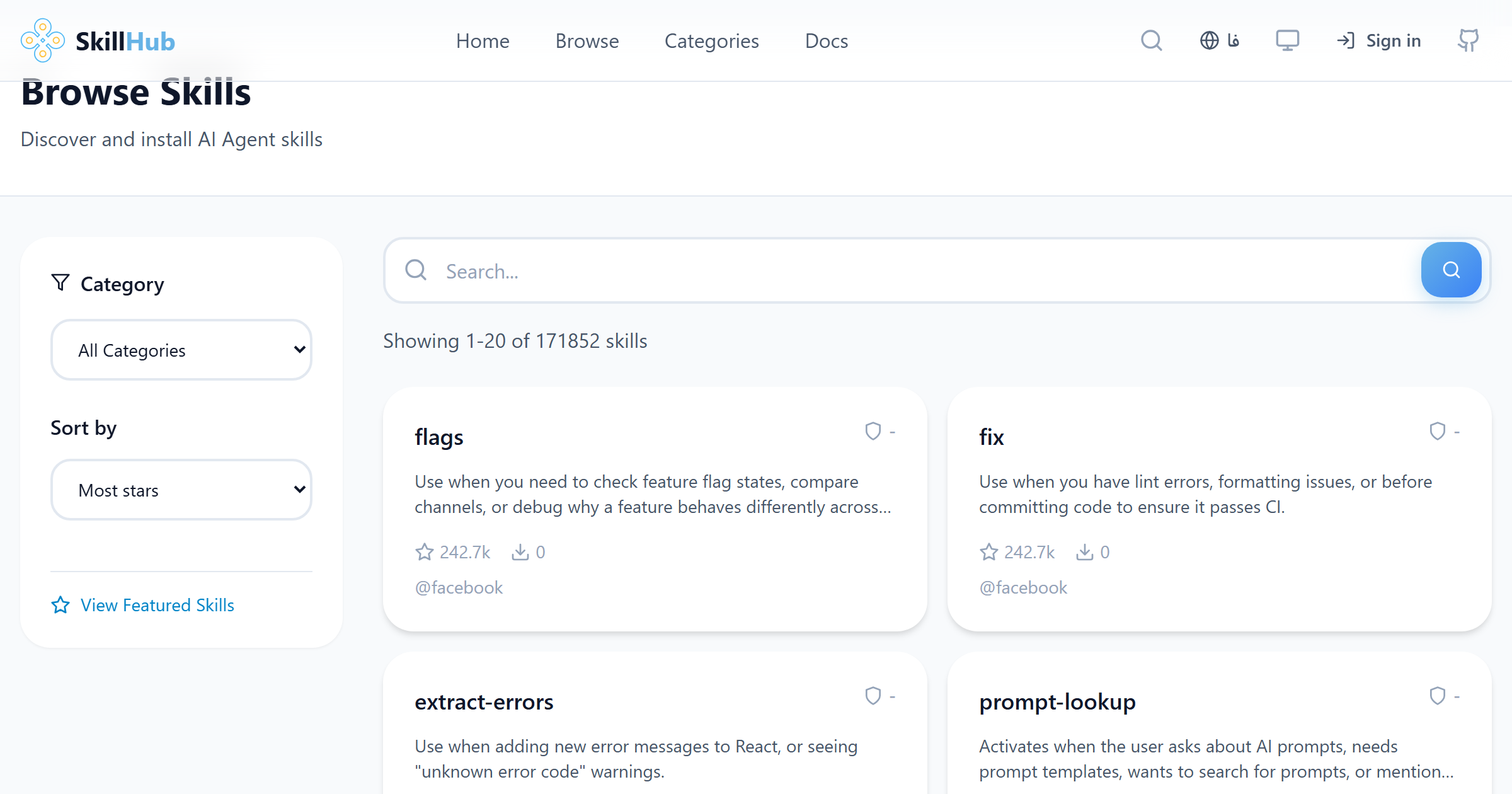 SkillHub for AI Agents gallery image