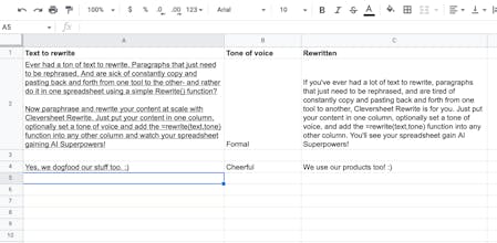 Cleversheet Rewrite gallery image