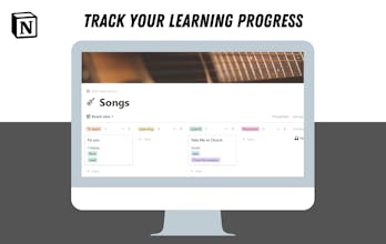 Learn Guitar using Notion gallery image