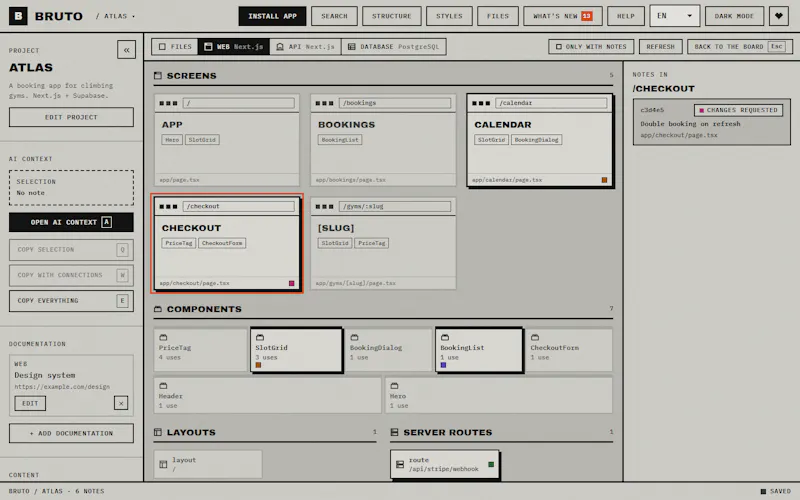 Bruto screenshot 2