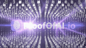 ProofOfAI - Product Hunt launch logo