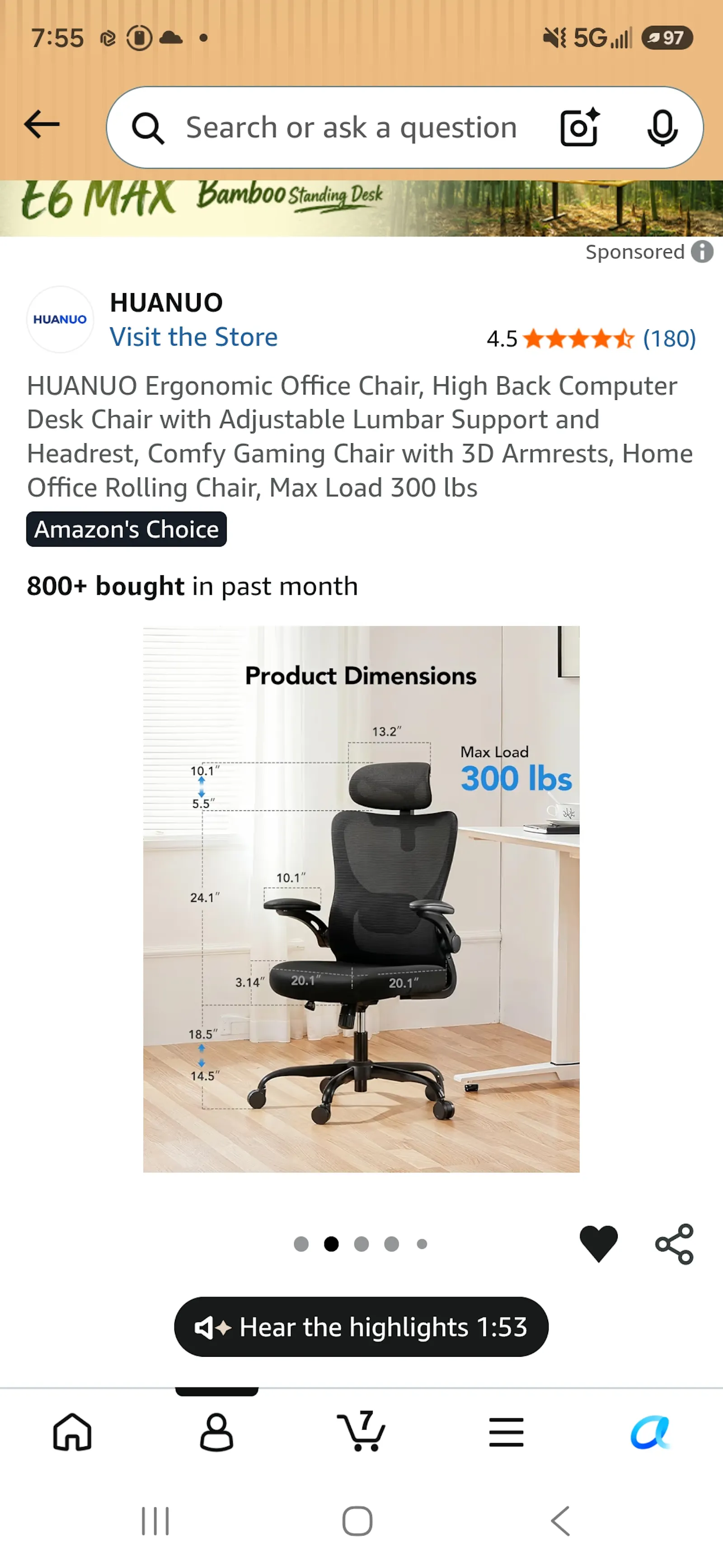 Office Gaming Chair screenshot 3