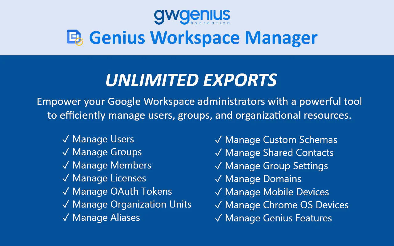 Genius Workspace Manager gallery image