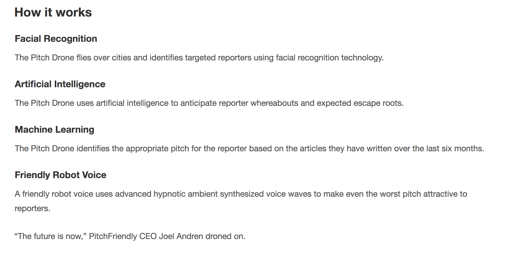 Pitch Drone gallery image