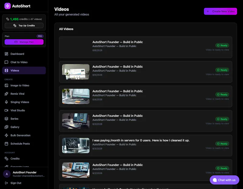 AutoShort screenshot 5