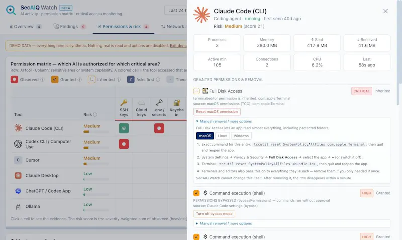 SecAIQ Watch screenshot 3