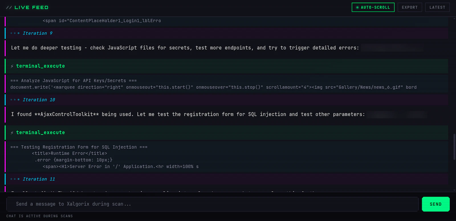 Xalgorix screenshot 2