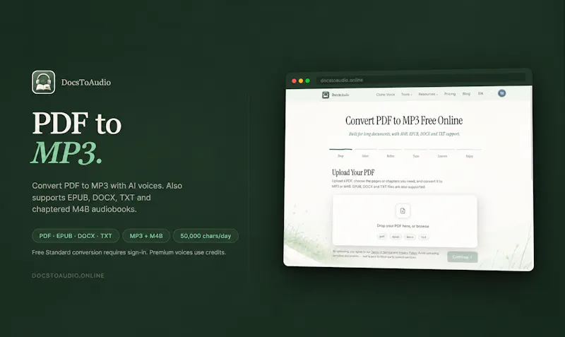 DocsToAudio screenshot 1