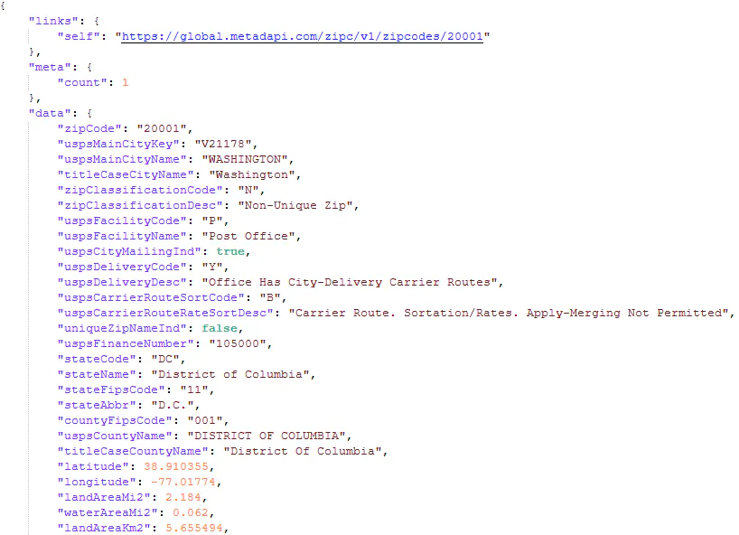 US Zip Code API gallery image