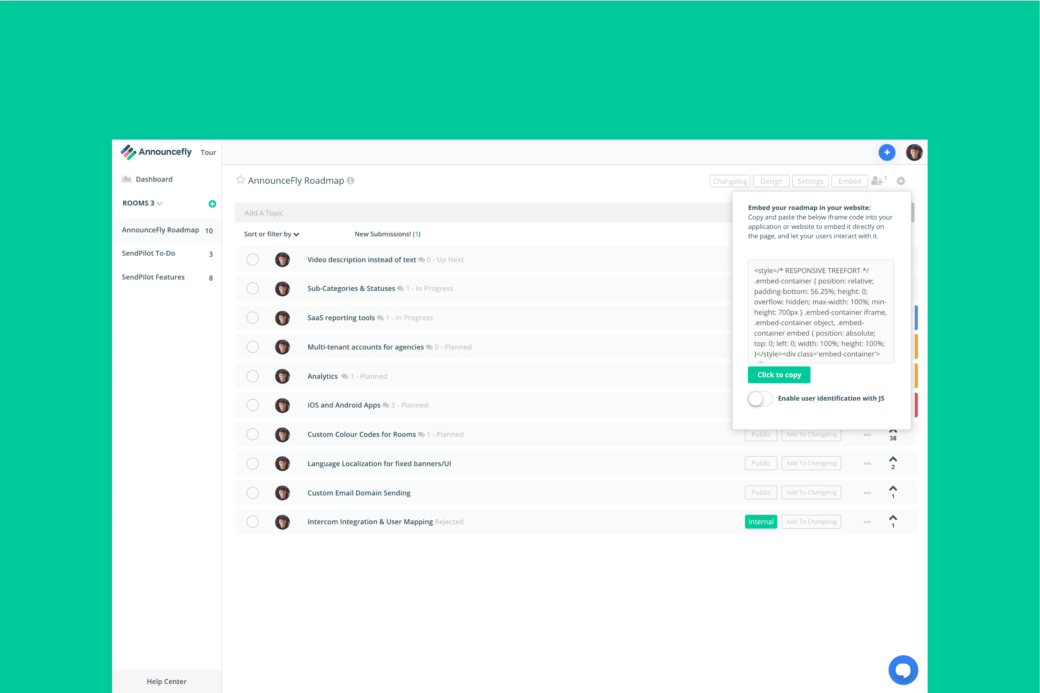 Announcefly SaaS Early Stage Program gallery image