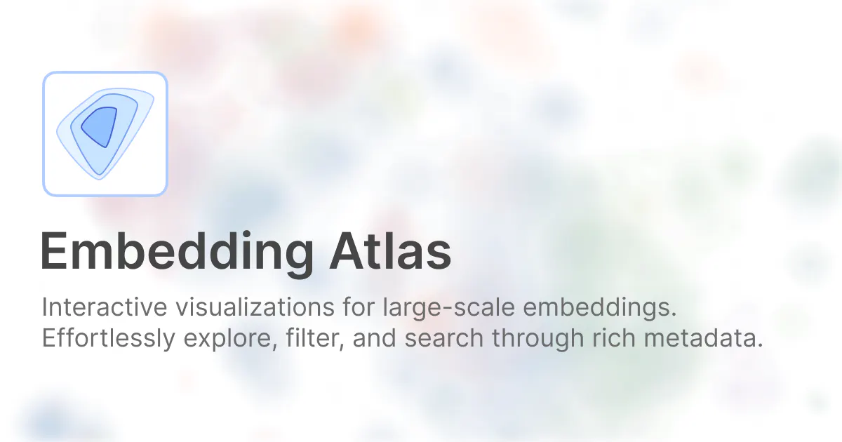 Embedding Atlas
