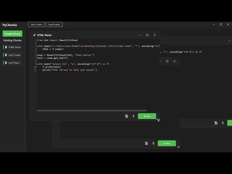 PyChunks gallery image