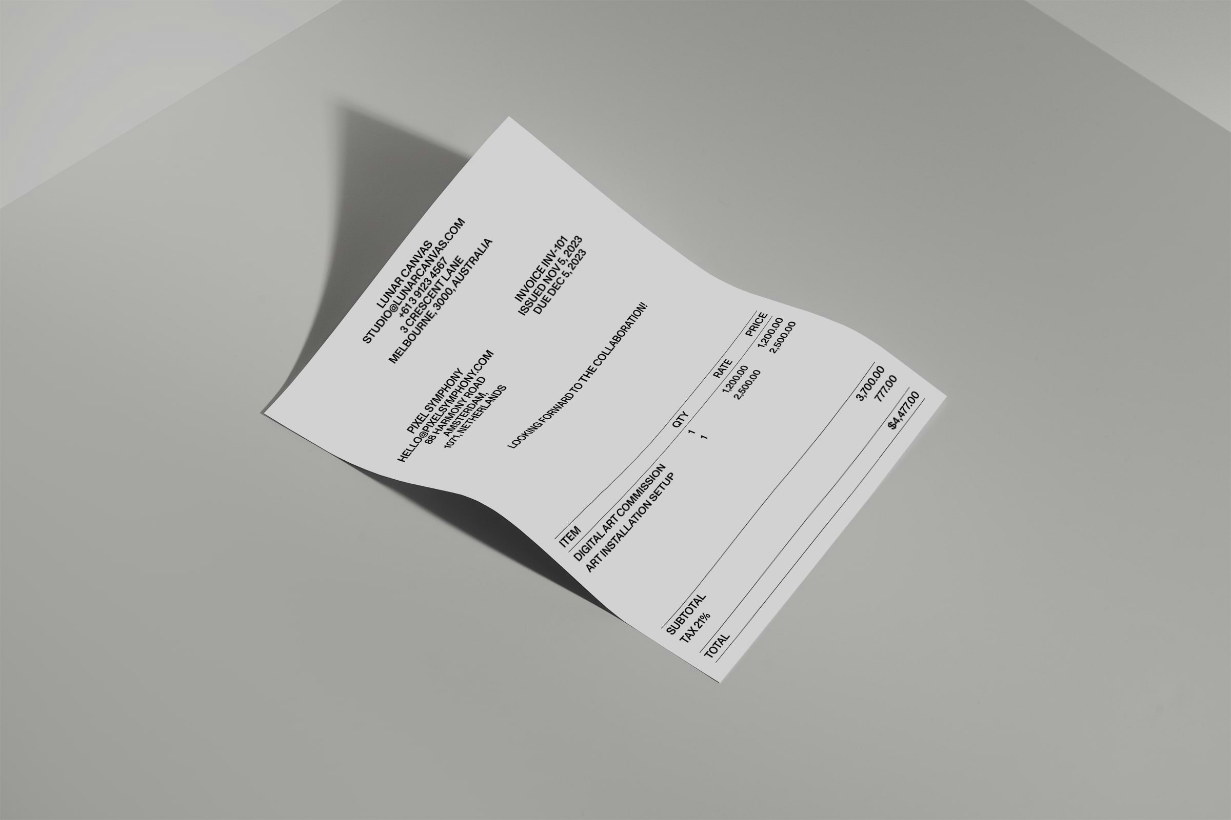 Invoice Builder by Tola logo