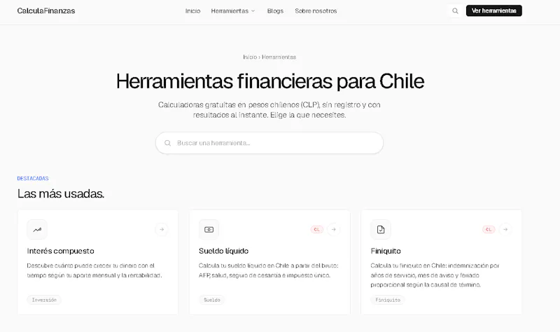 CalculaFinanzas screenshot 3