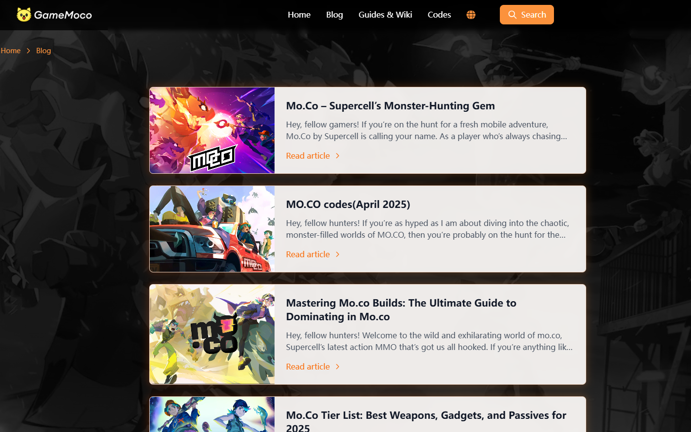 Gamemoco - Game Mo.co Guide |Wiki |Code media 2