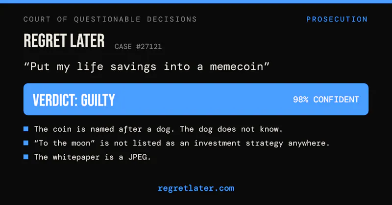 Regret Later screenshot 2