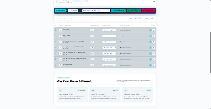AllConvert screenshot 2