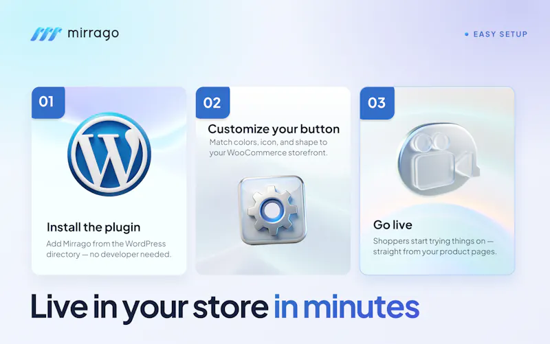 Mirrago - Virtual TryOn Wordpress Plugin screenshot 6