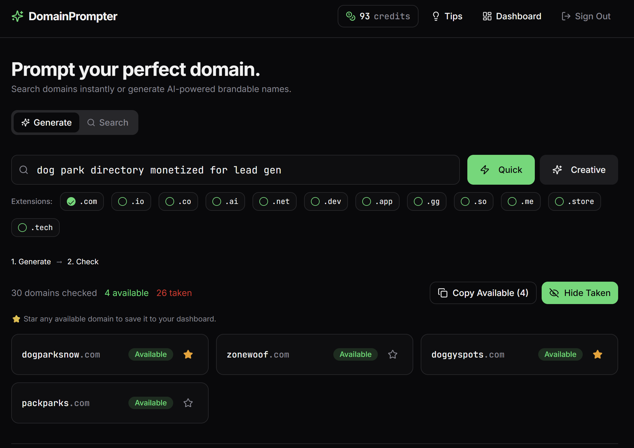 DomainPrompter gallery image