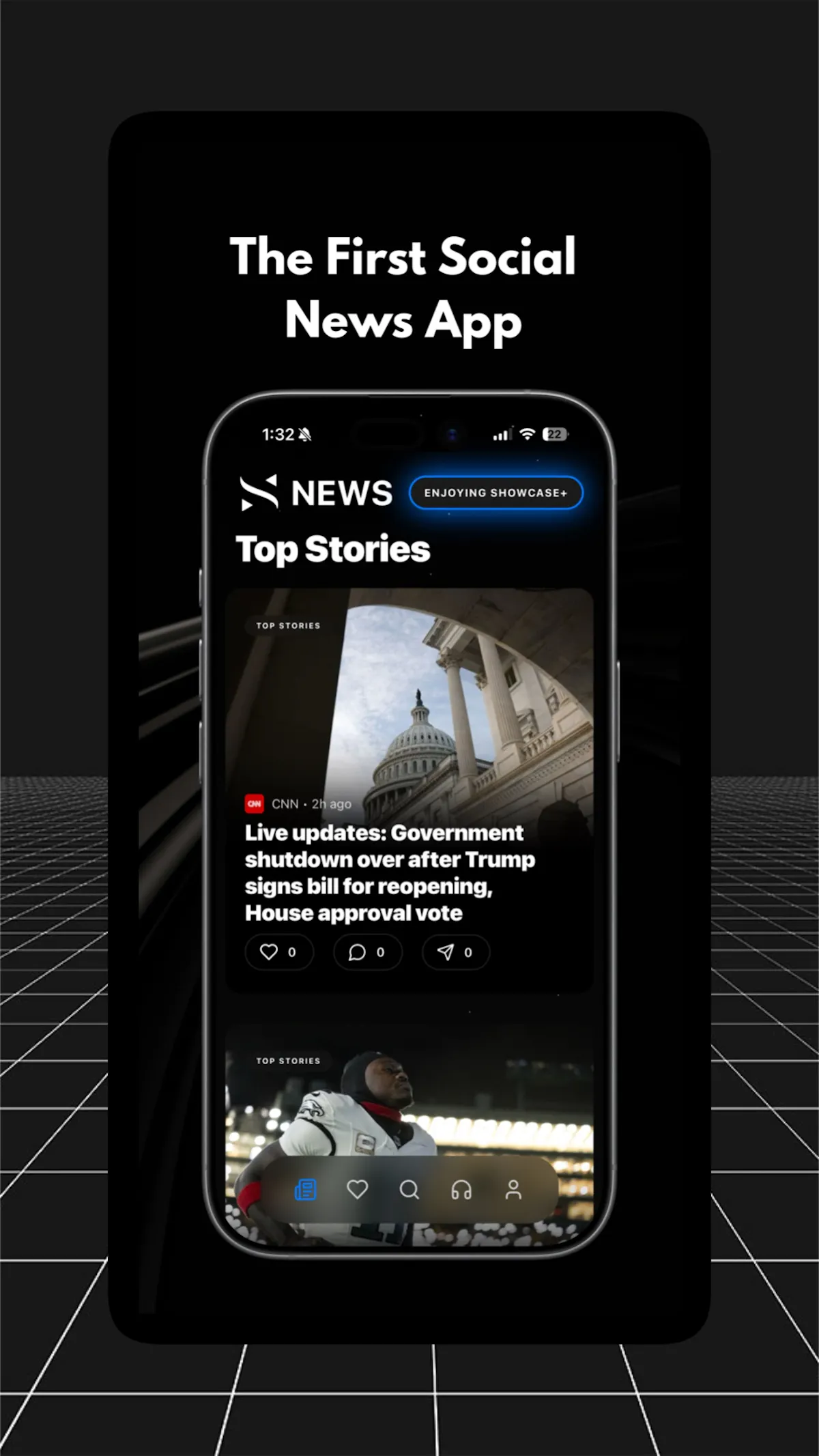 Showcase - A Social News App