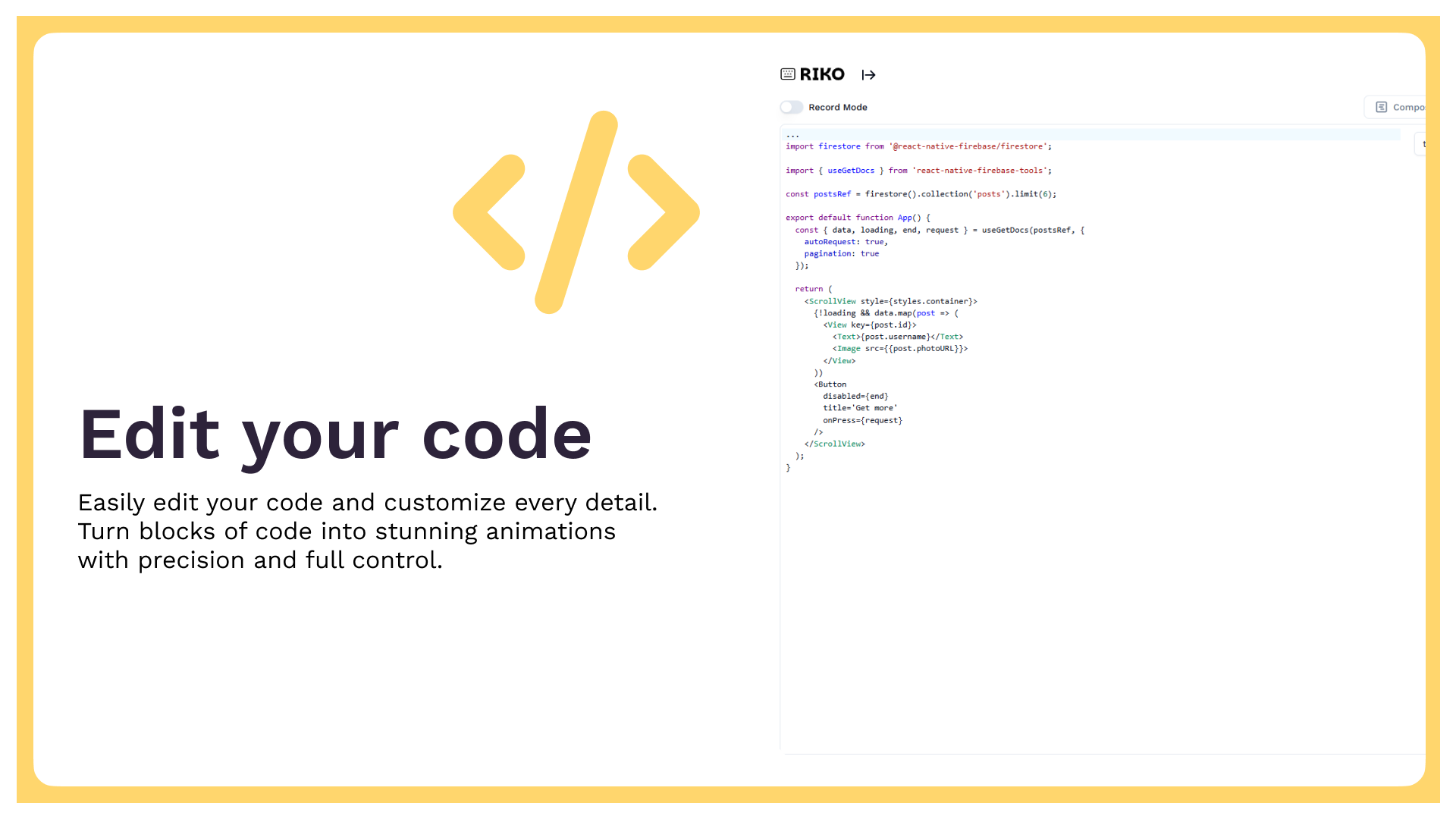 Riko - Bring interactivity to your code illustrations media 4