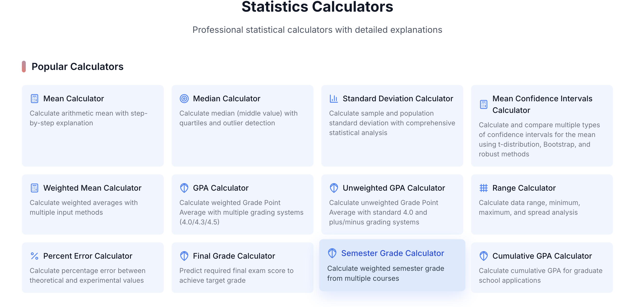 TheStatsCalculator gallery image
