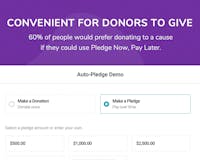 Pledge Now Pay Later by CauseVox media 3