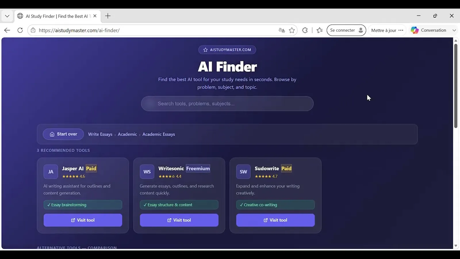 AI Study Master Finder screenshot 1 (video preview)