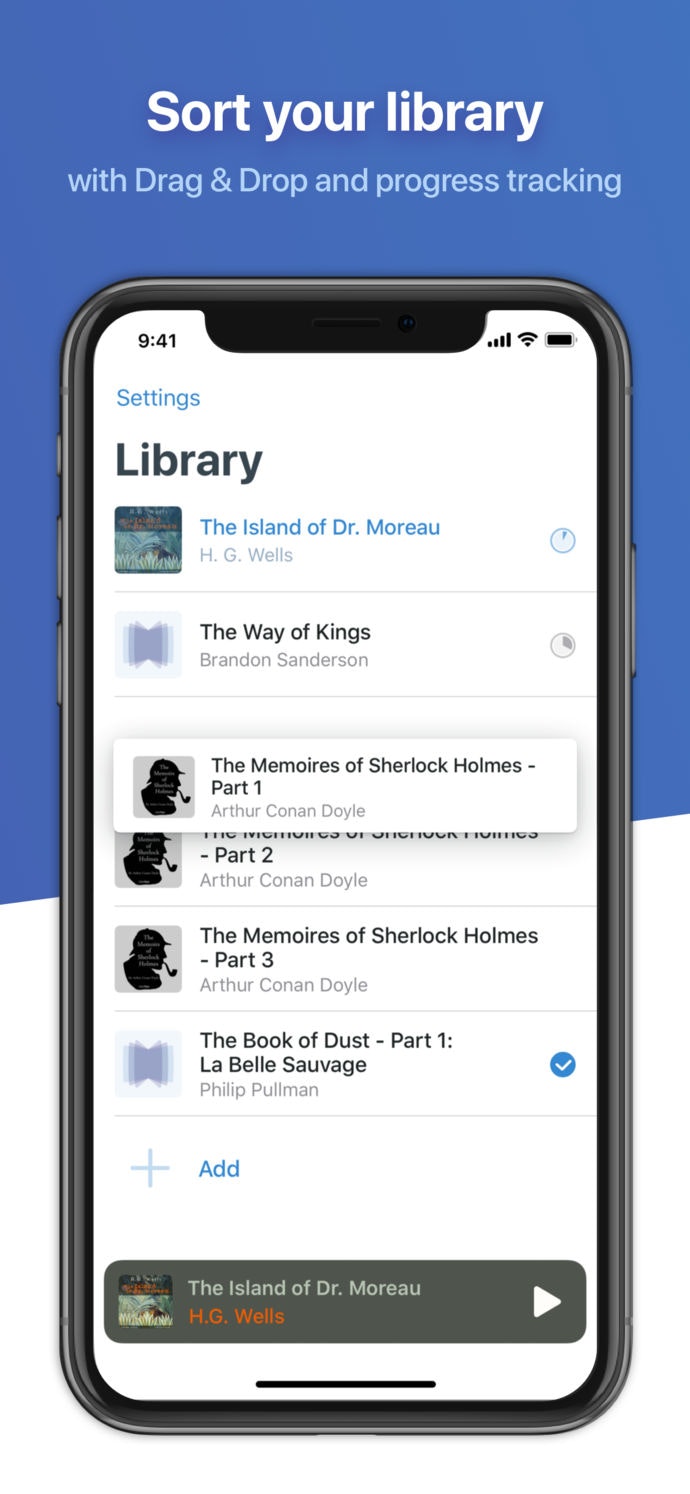 BookPlayer gallery image