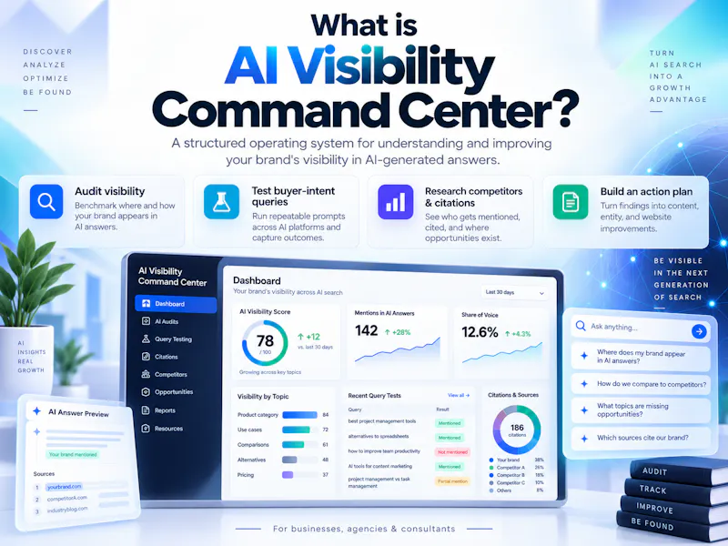 AI Visibility Command Center screenshot 1