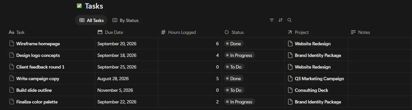 Client & Project Tracker for Freelancers gallery image