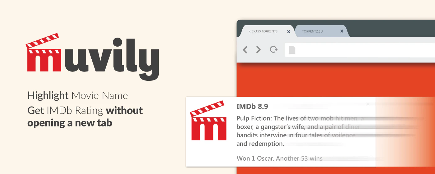 Muvily Chrome Extension