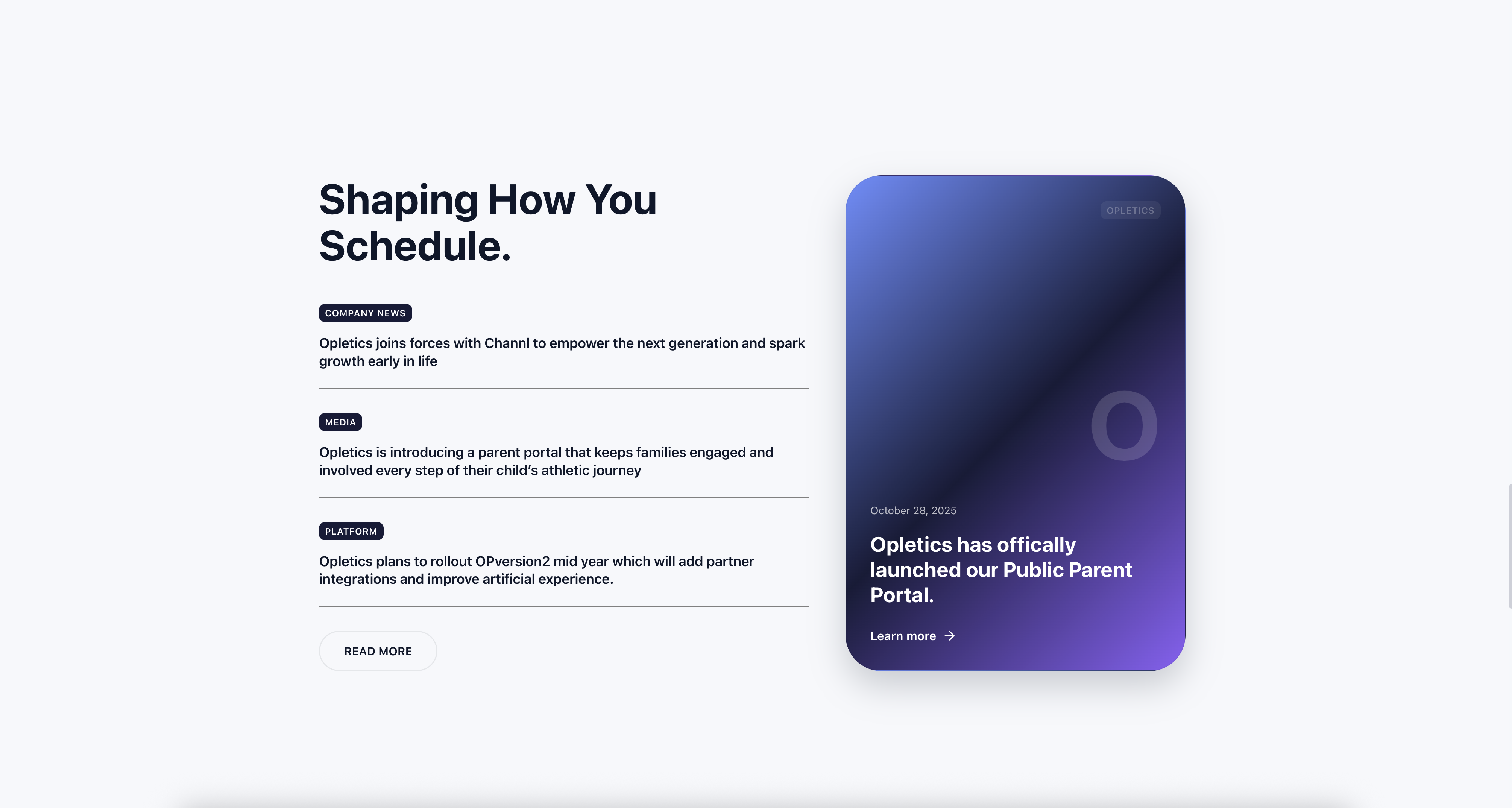 Opletics gallery image