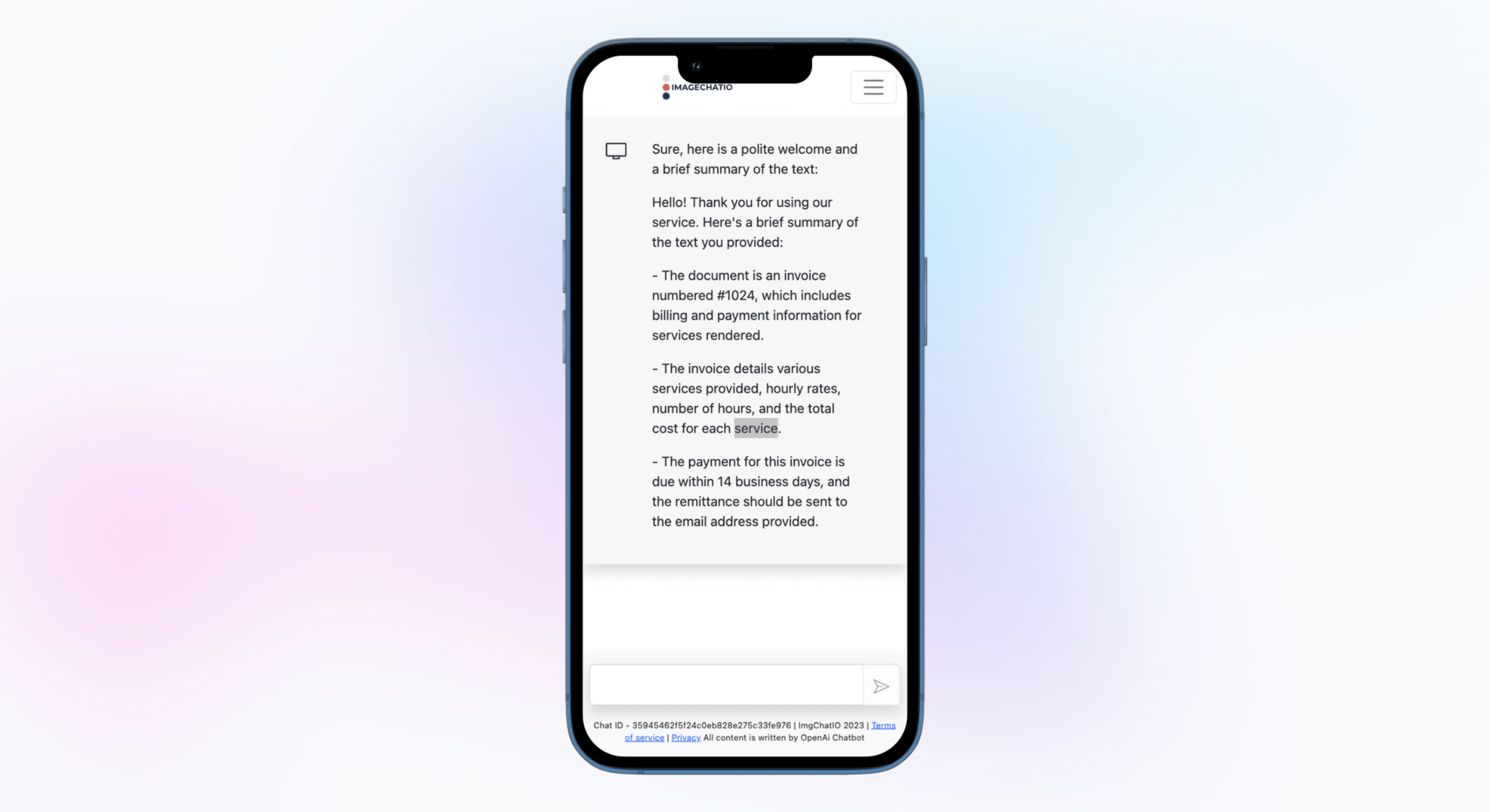 Imgchatio - OCR은 AI를 만난다 : 텍스트 추출, 채팅 똑똑한 채팅 미디어 2