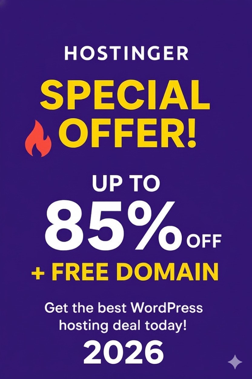 Hostinger Coupon Codes 2026 – Save 85% gallery image