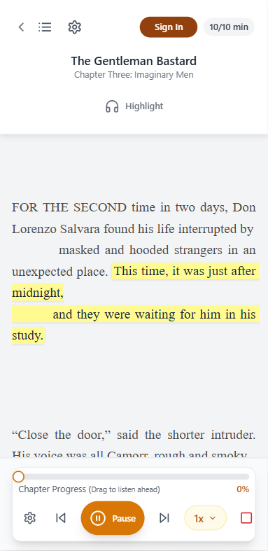 YoRead - Screenshot 2 showing product features and functionality