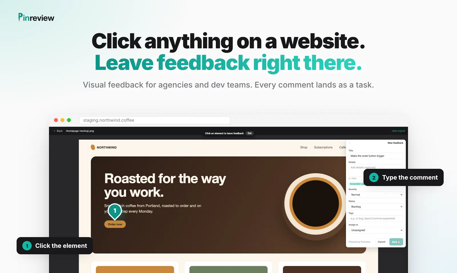 PinReview screenshot 2