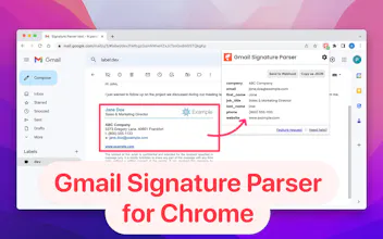 Email Signature Parser gallery image
