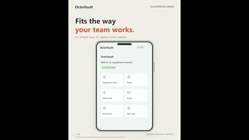 OctoVault screenshot 1 (video preview)