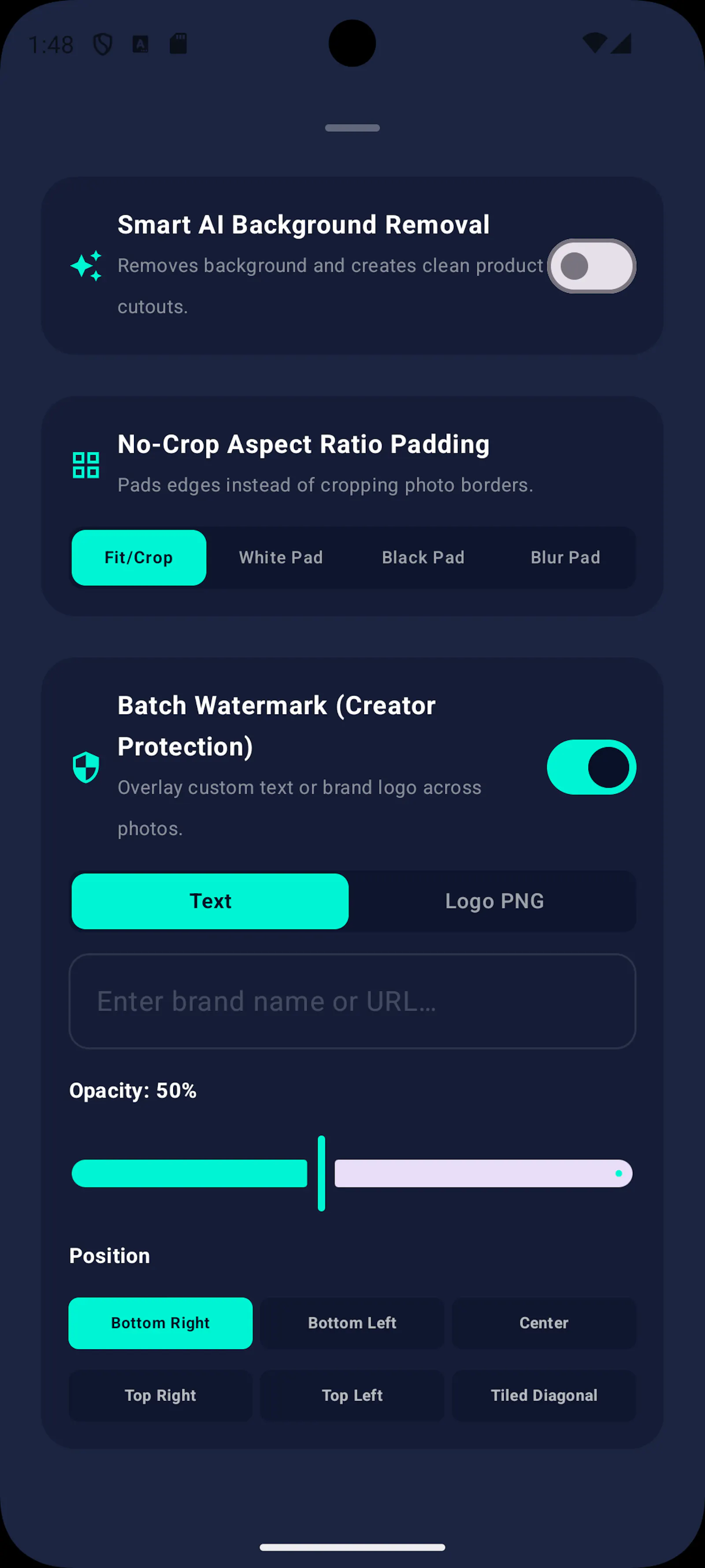 Batch Photo Compressor & Crop screenshot 4