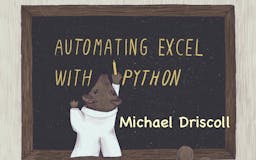 Automating Excel with Python media 1