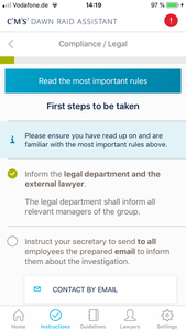 Dawn Raid Assistant app gallery image