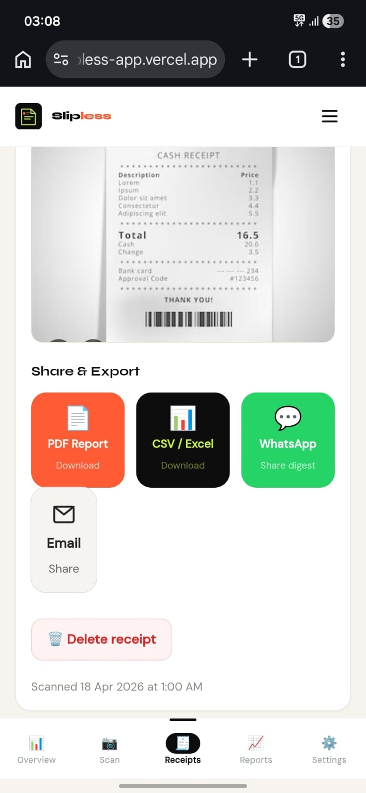 Slipless AI gallery image