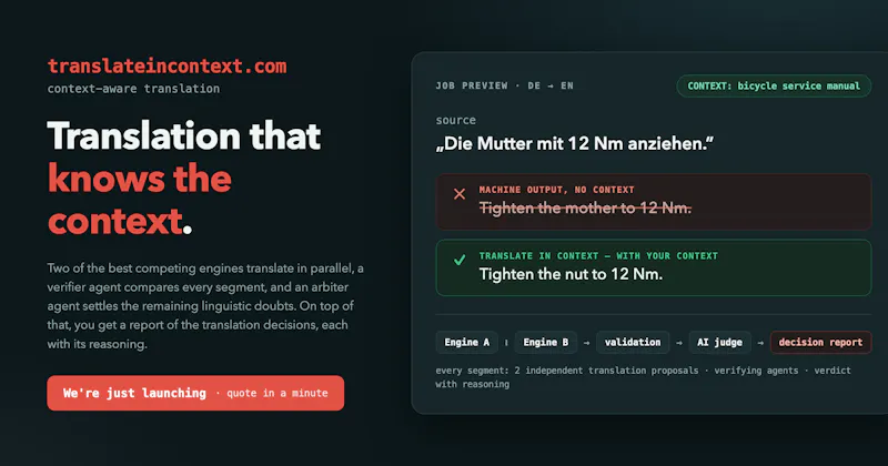 Translate in Context screenshot 2
