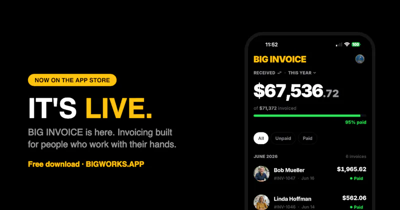 BIG INVOICE - Invoice Maker screenshot 1
