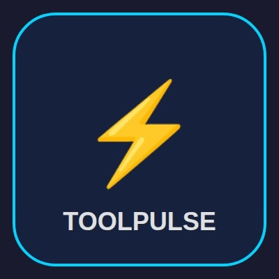ToolPulse - Product Hunt launch logo and brand identity