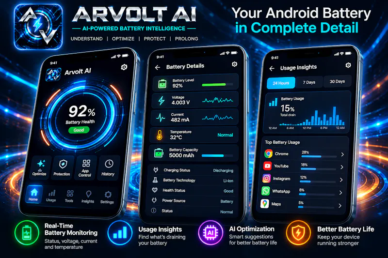 Arvolt AI – AI-Powered Battery App screenshot 3