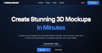 3D Mockup Generator gallery image
